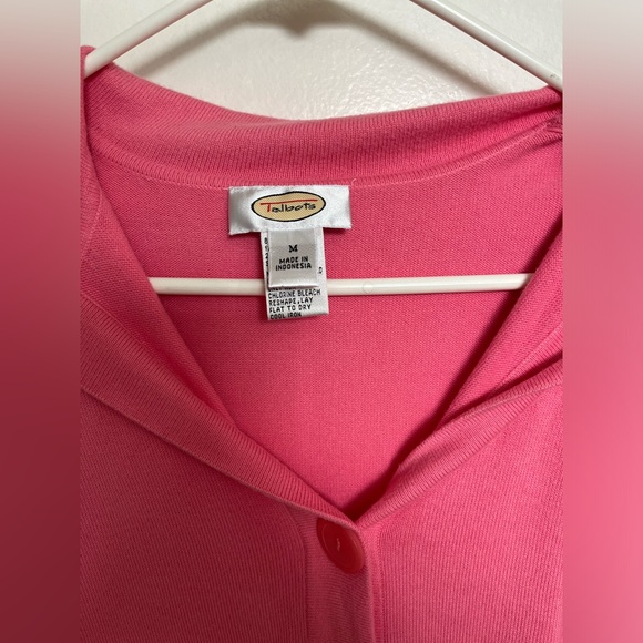 Talbots Pink Sailor Sweater Size Medium - Picture 3 of 7